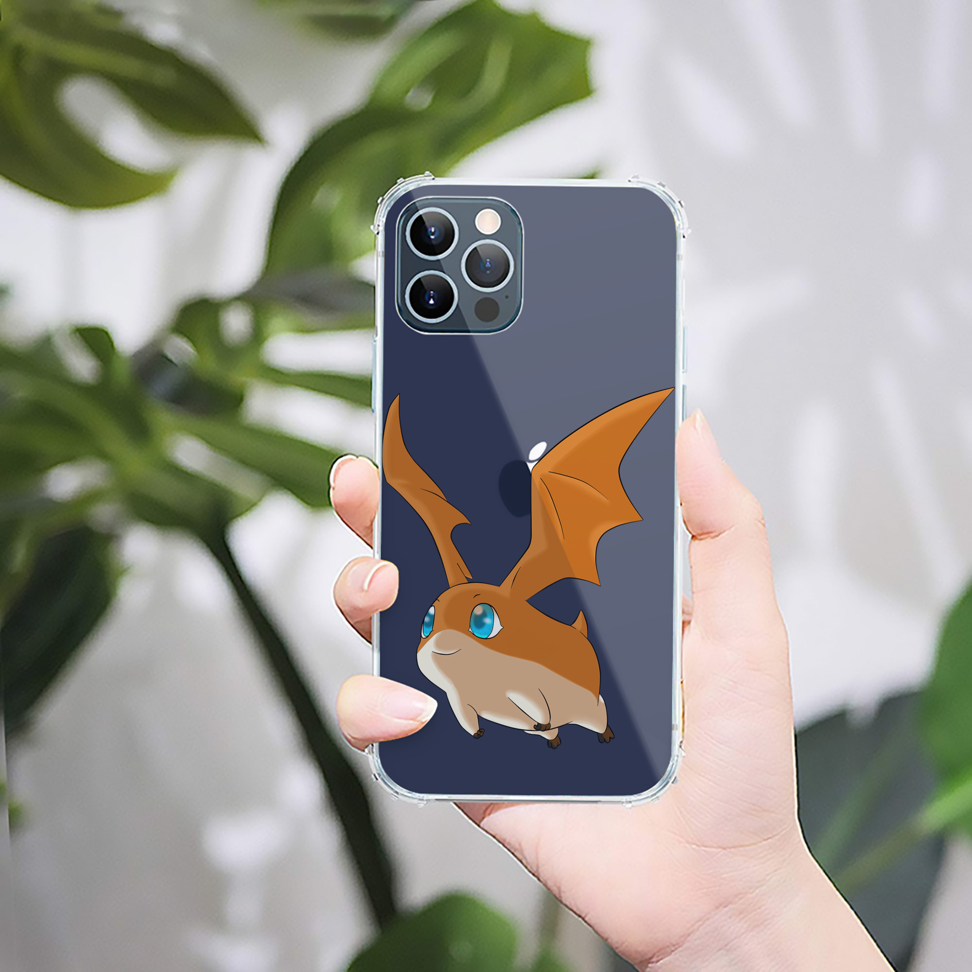 （画像用） Digimon デジタルモンスター/デジモン 【iPhone 12シリーズ対応】透明スマホケース（クリアソフトケース）
